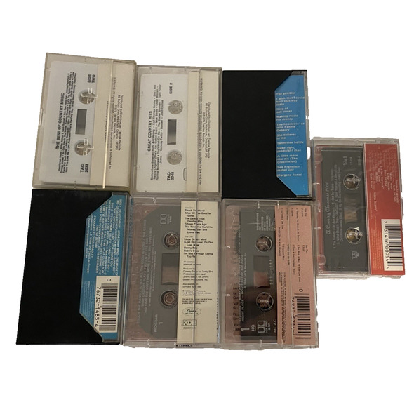 Vtg Lot Of 7 Country Music Cassette Tapes -Conway Twitty -Oakridge Boys -Hits - Picture 3 of 16